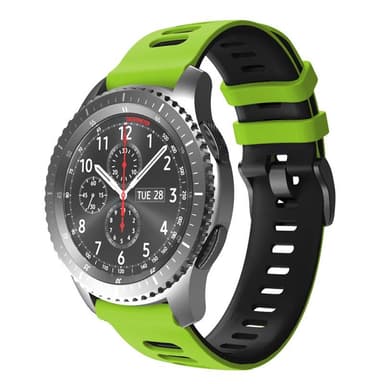 Twin Sport Armbånd Samsung Galaxy Gear S3 - Kalk/sort