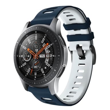 Twin Sport Armbånd Samsung Galaxy Watch 46 - Blå/hvid