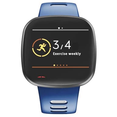 Twin Sport Armbånd Fitbit Sense - Blå/hvid