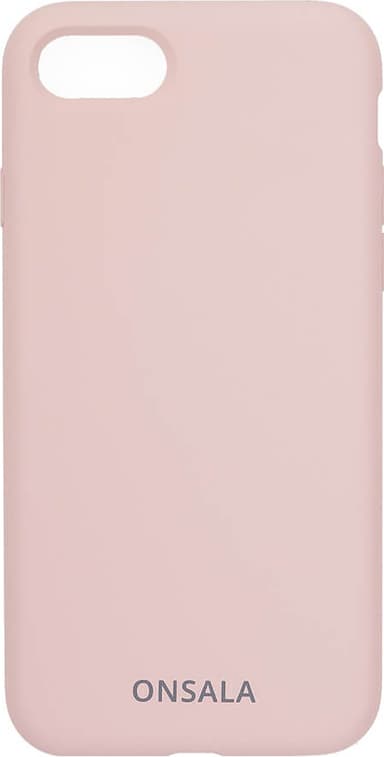 Onsala iPhone 8/7/6/SE Gen. 2/3 silikonecover (sand pink)