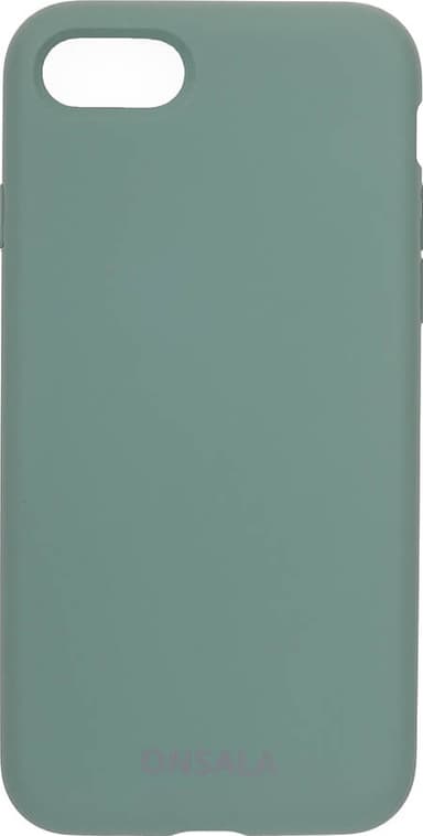 Onsala iPhone 8/7/6/SE Gen. 2/3 silikonecover (pine green)