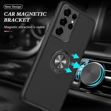 Samsung Galaxy S21 Ultra Fingerring Kickstand Hybrid Taske