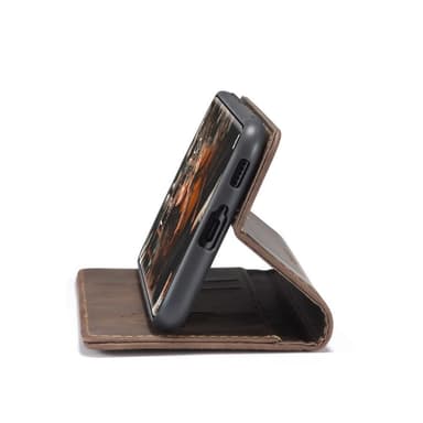 CASEME Retro tegnebog taske til Xiaomi Mi 11 - Kaffe