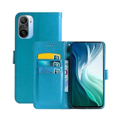 Wallet Cover 3-kort Xiaomi Mi 11i  - Lyseblå