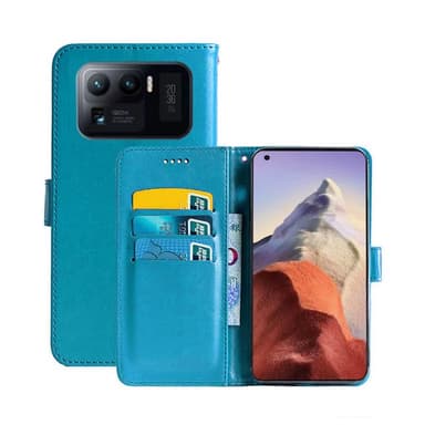 Wallet Cover 3-kort Xiaomi Mi 11 Ultra  - Lyseblå