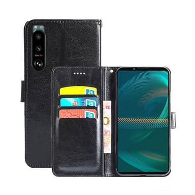 Wallet Cover 3-kort Sony Xperia 5 III  - sort