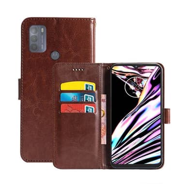 Wallet Cover 3-kort Motorola Moto G50  - brun