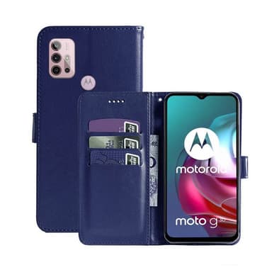 Wallet Cover 3-kort Motorola Moto G30  - mørk