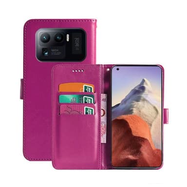 Wallet Cover 3-kort Xiaomi Mi 11 Ultra  - lyserød