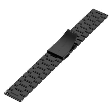 OnePlus Watch 46mm rustfrit stål armbånd - sort