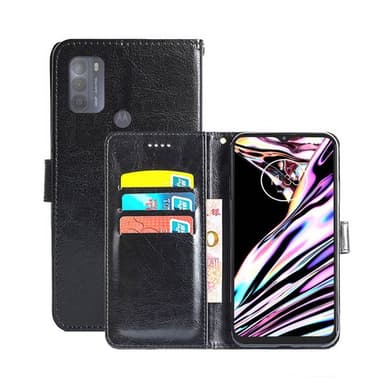 Wallet Cover 3-kort Motorola Moto G50  - sort