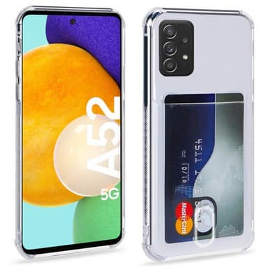 Silikone cover med slot Samsung Galaxy A52 5G