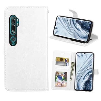 Mobil tegnebog 3-kort Xiaomi Mi Note 10  - hvid