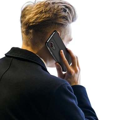 Samsung Galaxy Xcover 5 DUX DUCIS Skin Pro Series Stand Flip-Taske - Sort