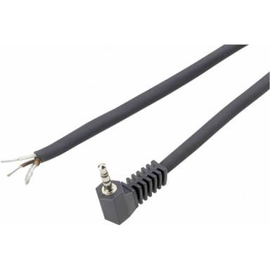 VOLTCRAFT XL-AC25SGW Jack-stik 2,5 mm - Stereo Poltal:3