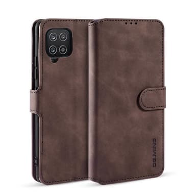 DG-Ming Wallet 3-kort Samsung Galaxy A22 4G  - kaffe