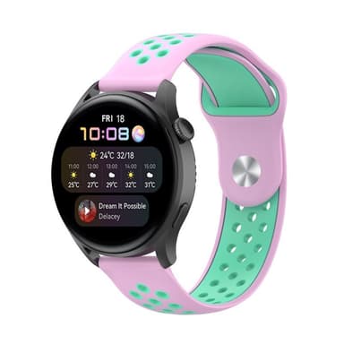 EBN Sport Armbånd Huawei Watch 3 Pro - Lyserød/mint