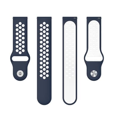 EBN Sport Armbånd Huawei Watch 3 Pro - Navy/hvid