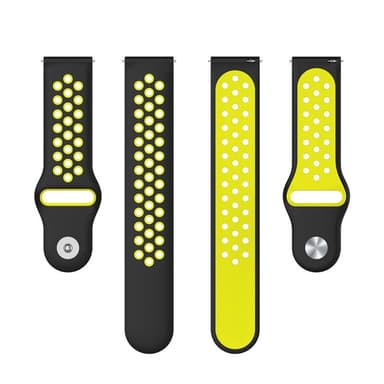 EBN Sport Armbånd Huawei Watch 3 - Sort/gul