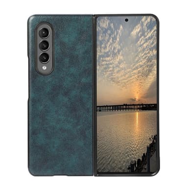 Business cover Samsung Galaxy Z Fold 3  - blå