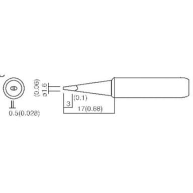 TOOLCRAFT 1647036 Soldering ir