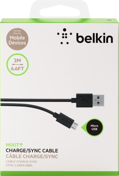 Belkin USB-A-til-Micro USB-kabel (2 m)