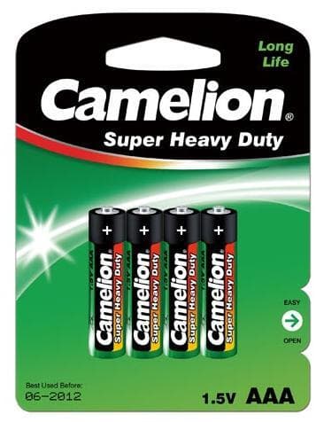 Camelion AAA/LR03, Super Heavy Duty, 4 stk.