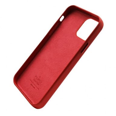 Puro iPhone 12/iPhone 12 Pro Cover SKY Leather Look Rød