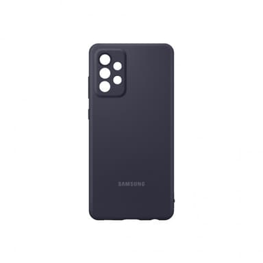 Samsung Original Galaxy A72 Cover Silicone Cover Sort