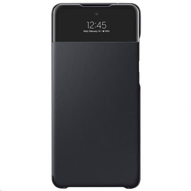 Samsung Original Galaxy A72 Etui Smart S View Wallet Cover Sort