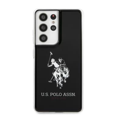 U.S. Polo Samsung Galaxy S21 Ultra Cover med Logo Sort