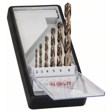 Bosch Accessories 2607019924 HSS Metal-spiralbor-sæt 6