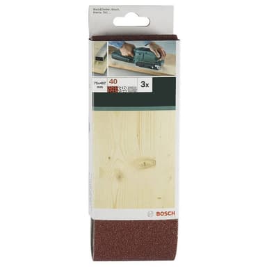 Bosch Accessories 2609256218 Slibebånd Kornstørrelse 80