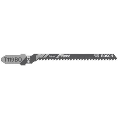 Bosch Accessories 2608637788 Stiksavsklinge T 119 BO