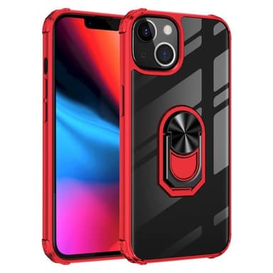 Clear Ring Cover Apple iPhone 13 mini  - rød