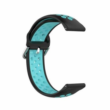 EBN Sport Armbånd Samsung Galaxy Watch 4 40mm - Sort/ Turkis