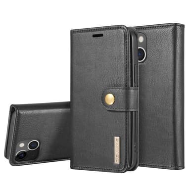 Mobil tegnebog DG-Ming 2i1 Apple iPhone 13 mini  - sort