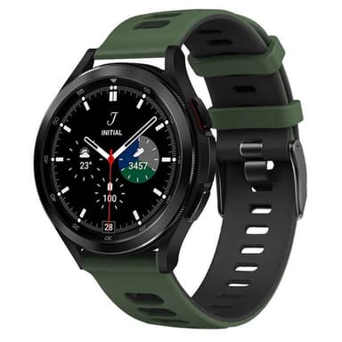 Twin Sport Armband Samsung Galaxy Watch 4 Classic (42mm)- Grøn/sort
