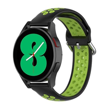 EBN Sport Armbånd Samsung Galaxy Watch 4 44mm - Sort/Grøn