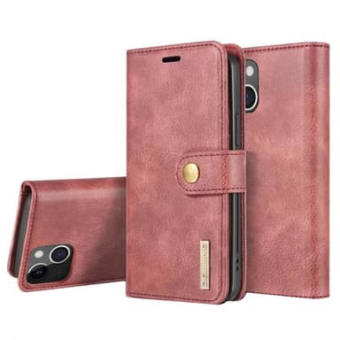 Mobil tegnebog DG-Ming 2i1 Apple iPhone 13 mini  - rød