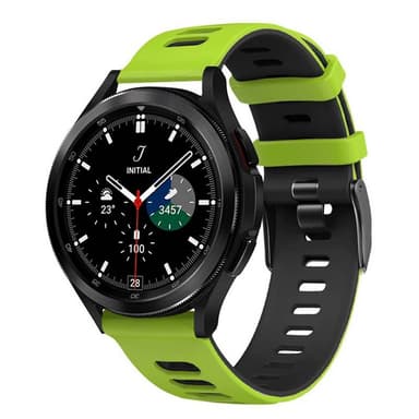 Twin Sport Armband Samsung Galaxy Watch 4 Classic (42mm)- Lime/sort