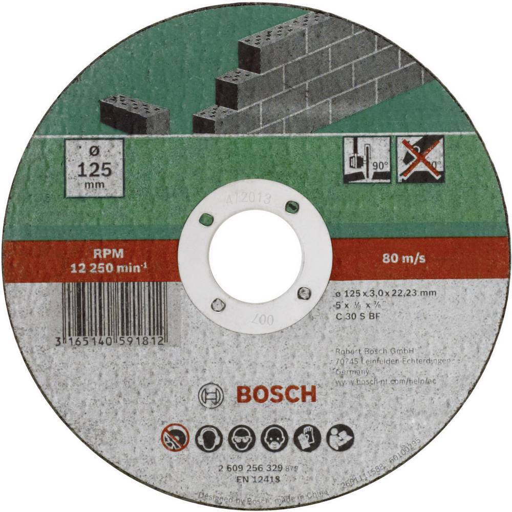 Bosch Accessories C 30 S BF 2609256329 Skæreskive lige 125 mm 22.23 mm 1 stk