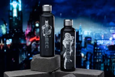 Play Batman vandflaske i metal 500ml