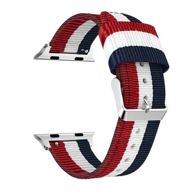 SKALO Nato armbånd med metalspænde Apple Watch 42/44/45/49mm