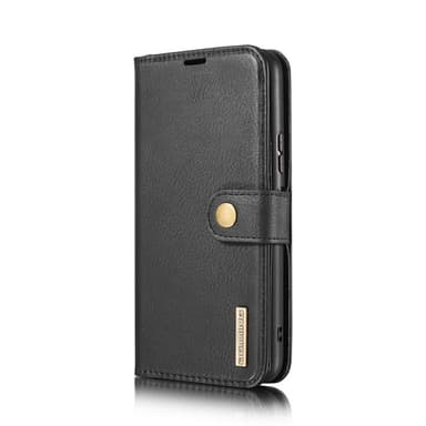 DG MING Samsung A22 4G 2-i-1 Magnet Pungetui - Sort