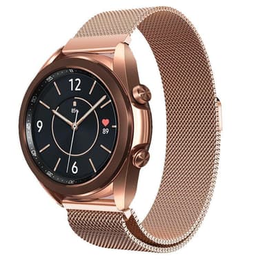 SKALO Milanese Loop til Samsung Watch 3 41mm - Rosa guld