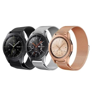 SKALO Milanese Loop til Samsung Watch Active2 40mm - Rosa guld
