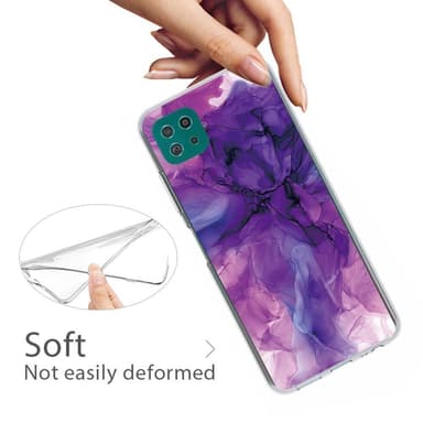 SKALO Samsung A22 5G Marmor TPU-cover - #5