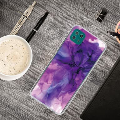 SKALO Samsung A22 5G Marmor TPU-cover - #5