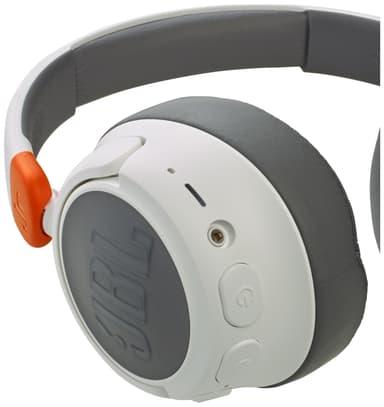 JBL Jr460NC trådløse on-ear hovedtelefoner (hvid)